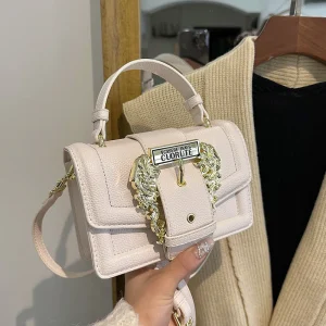 High-end and simple crossbody bag handbag women's leather single-shoulder small, exquisite and fashionable commuting bag 26